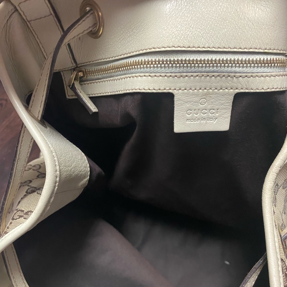Authentic GUCCI GG/ Indie jacquard leather Tote - Picture 3 of 8